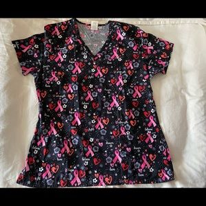 Dickeis Scrub Top - L